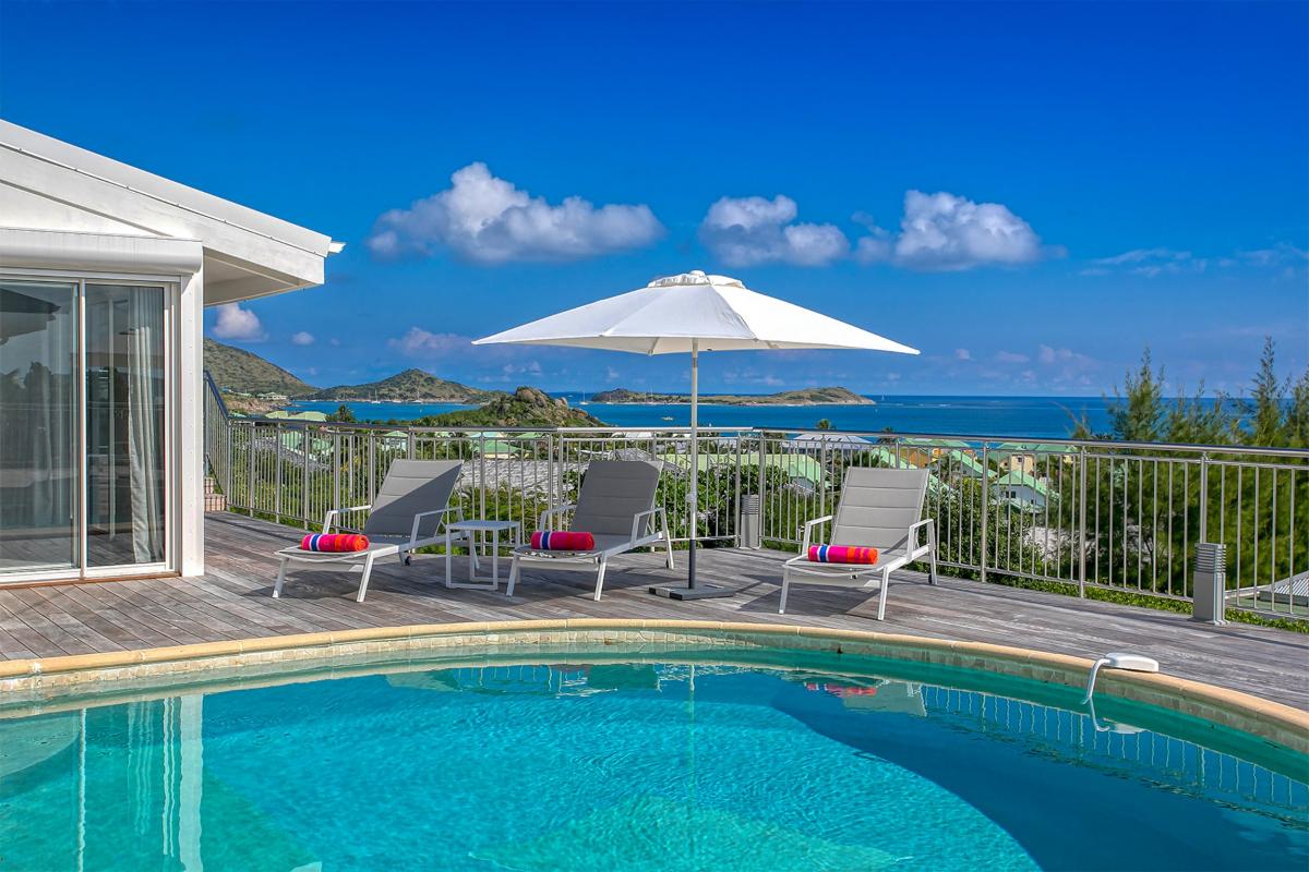 Luxurious Villa St Martin - Large swimming pool